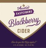 Austin East Ciders - Blackberry (6 pack 12oz cans)