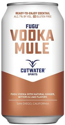 Cutwater Rtd Fugu Vodka Mule 4pk Cans 4pk (4 pack 12oz cans) (4 pack 12oz cans)