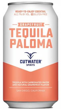 Cutwater Rtd Paloma Cocktail 4pk Cans 4pk (4 pack 12oz cans) (4 pack 12oz cans)