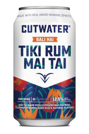 Cutwater Rtd Tiki Rum Mai Tai 4pk Can 4pk (4 pack 12oz cans) (4 pack 12oz cans)