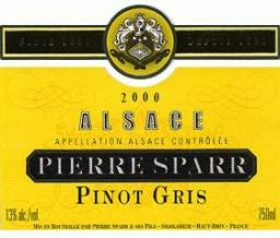 Pierre Sparr - Pinot Gris Alsace 2022 (750ml) (750ml)