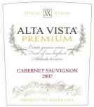 Alta Vista - Cabernet Sauvignon Premium 2018 (750ml)