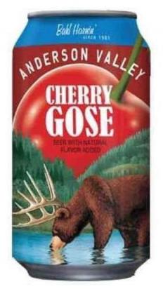 Anderson Valley Brewing - Cherry Gose (6 pack 12oz cans) (6 pack 12oz cans)