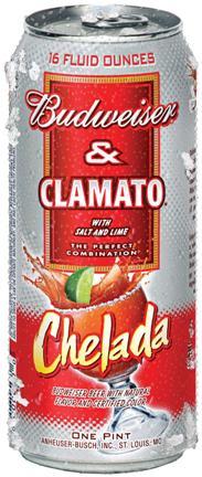 Bud Clamato Chelada 25oz Cans (25oz can) (25oz can)