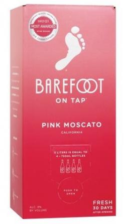 Barefoot on Tap - Pink Moscato (3L) (3L)