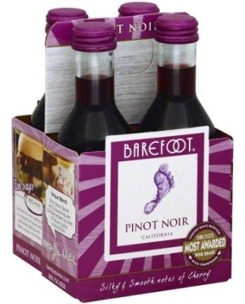Barefoot - Pinot Noir 4 Pack (4 pack 187ml) (4 pack 187ml)