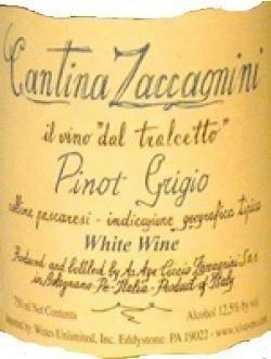 Cantina Zaccagnini - Pinot Grigio (750ml) (750ml)