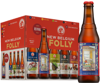 New Belgium Brewing Company - Folly Sampler (12 pack 12oz cans) (12 pack 12oz cans)