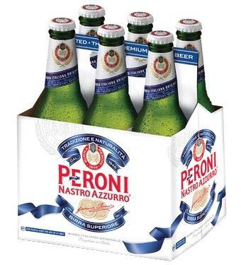Peroni - Nastro Azzurro (6 pack 12oz bottles) (6 pack 12oz bottles)
