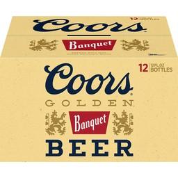 Coors - Banquet Lager (12 pack 12oz cans) (12 pack 12oz cans)