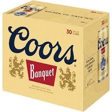Coors 20pk Btls (30 pack 12oz cans) (30 pack 12oz cans)
